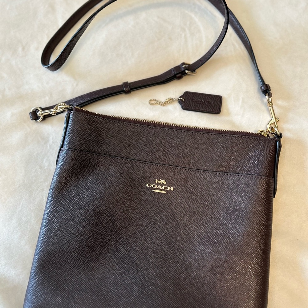 Coach leather crossbody